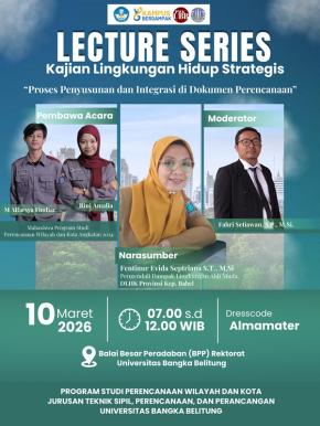 Kuliah Umum Kajian Lingkungan Hidup Strategis (KLHS)